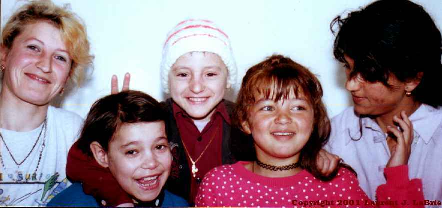 Children at Victor Babes Hospital