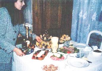 Typical Romanian Christmas Dinner