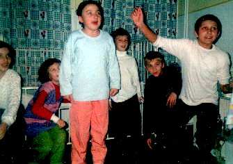 Children at the
Louis
Turcan hospital